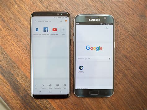 Samsung Galaxy S8 vs Galaxy S7: comparison and differences